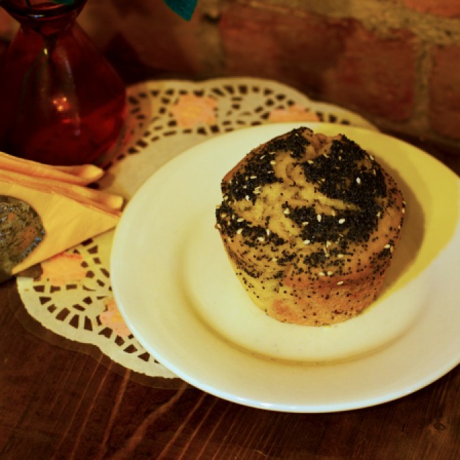 Orange Poppyseed Muffin